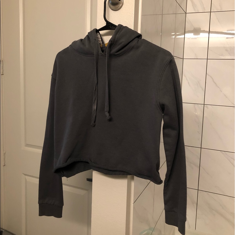 Cropped hoodie